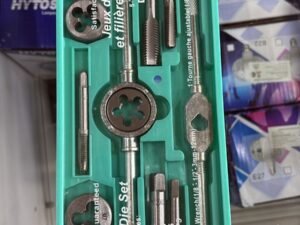 KIT DE TERRAJAS MACHO PARA HACER ROSCAS 12 PIEZAS