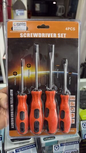 SET 4 DESTORNILLADORES DIF TAMAÑOS