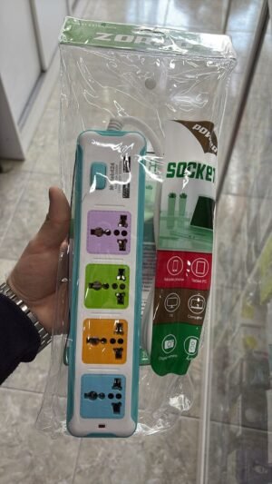 ZAPATILLA ENCHUFE CON BOTON ON/OFF