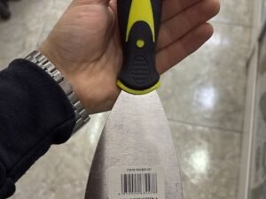 ESPATULA 3" MANGO DE GOMA