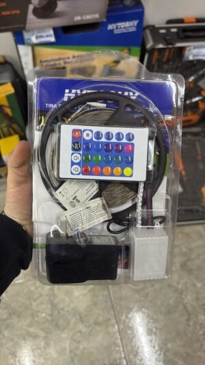TIRA LED RGB CON FUENTE DE ALIMENTACION
