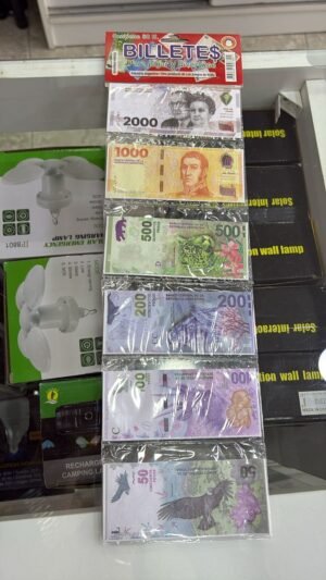 BILLETES FALSOS PESOS