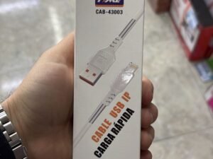 CABLE CARGADOR USB A LIGHTNING