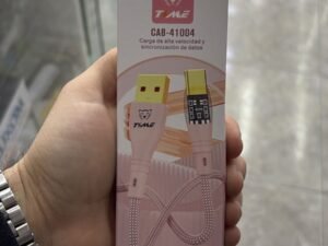 CABLE ACORDONADO CARGADOR USB A TIPO C