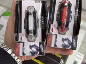 PAR DE LUZ LED PARA BICI ROJO / BLANCO