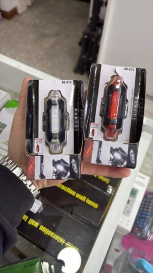 PAR DE LUZ LED PARA BICI ROJO / BLANCO