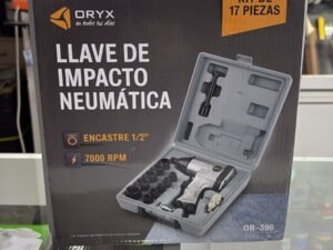 LLAVE DE IMPACTO NEUMATICA 12 PIEZAS