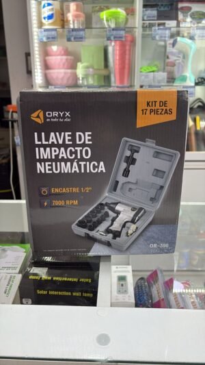 LLAVE DE IMPACTO NEUMATICA 12 PIEZAS