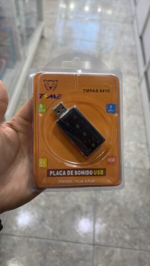 PLACA EXTERNA DE SONIDO USB TIME