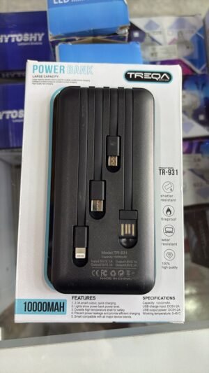 CARGADOR PORTATIL 10000MAH TREQA