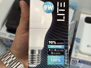 FOCO COMUN 9W LUZ CALIDA