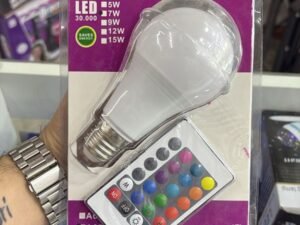 FOCO LED RGB C/ CONTROL 7W