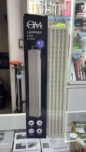 LAMPARA LED OM 92 LED RECARGABLE