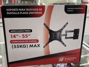 SOPORTE TV 14" A 55" MOVIBLE CON EXTENSORES