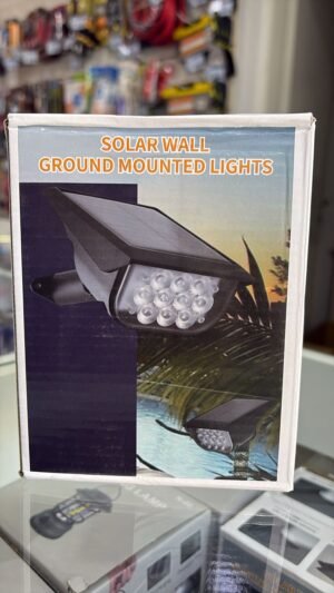 LUZ SOLAR AUTOMATICA CON ESTACA