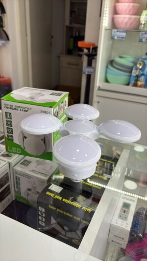 LAMPARA SOLAR RECARGABLE CON GANCHO