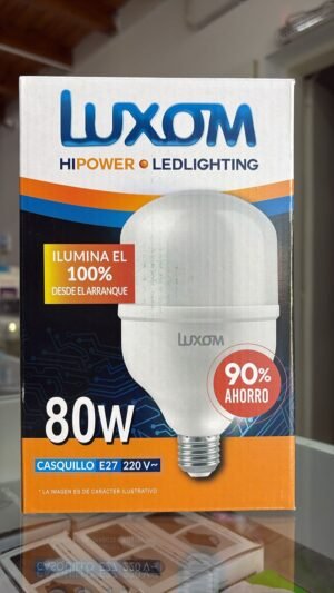 FOCO LUXOM 80W LUZ CALIDA