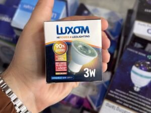 FOQUITO LED LUXOM CALIDO 3W