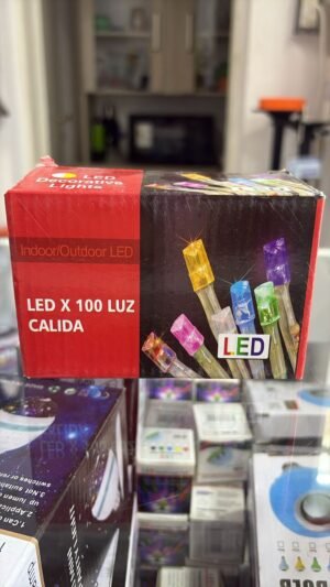 LUZ CALIDA NAVIDEÑA X100 12X6X8