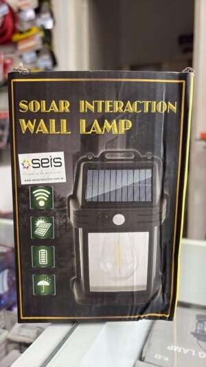 FARO DE EXTERIOR AUTOMATICO CON SENSOR SOLAR