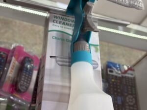 LIMPIA VIDRIOS CON SPRAY Y SECADOR