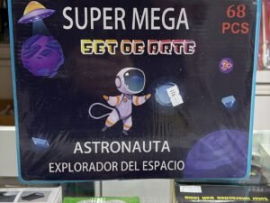 SET DE ARTE 68 PCS ASTRONAUTA