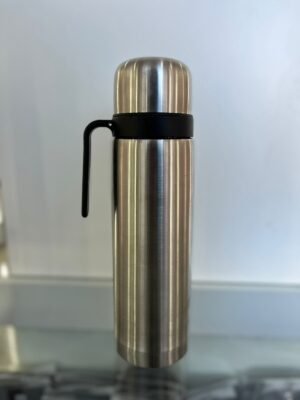 TERMO MEDIA MANIJA PLATEADO 1LT