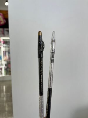 LAPIZ DELINEADOR 2EN1 BLANCO Y NEGRO