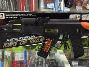 AMETRALLADORA AK-47 CON LUZ Y SONIDO
