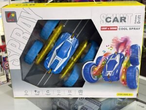 COCHE CON CONTROL REMOTO Y LUCES LED