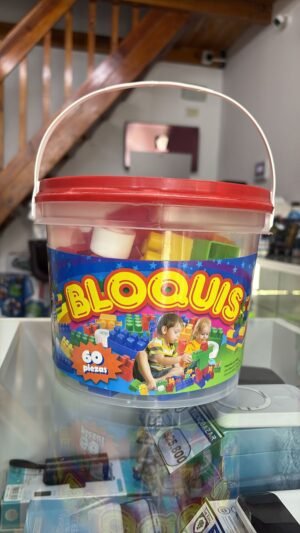 BALDE DE LADRILLOS  " BLOQUIS " 60 PIEZAS