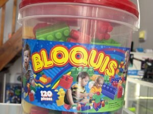 BALDE DE LADRILLOS " BLOQUIS " 120 PIEZAS