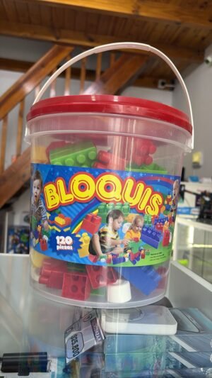 BALDE DE LADRILLOS " BLOQUIS " 120 PIEZAS