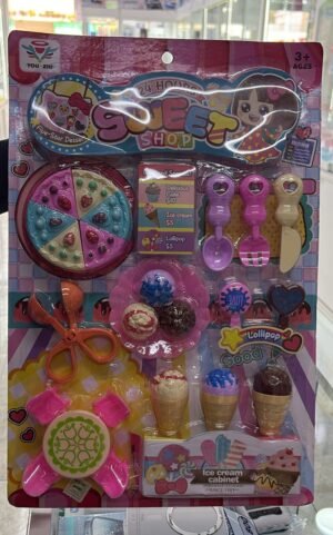 SET DE HELADERIA Y POSTRE CON ACCESORIOS