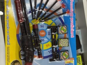 ESCOPETA TIRA DARDOS Y GRILLETES