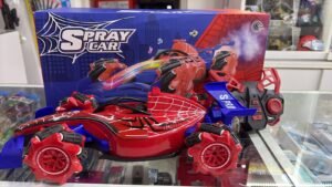 AUTO A CONTROL REMOTO CON SENSOR SPIDERMAN
