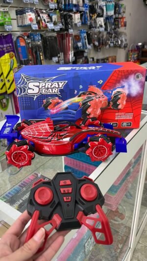AUTO A CONTROL REMOTO CON SENSOR SPIDERMAN