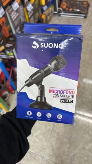 MICROFONO PARA PC CON SOPORTE SUONO