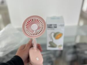 mini ventilador con pinza