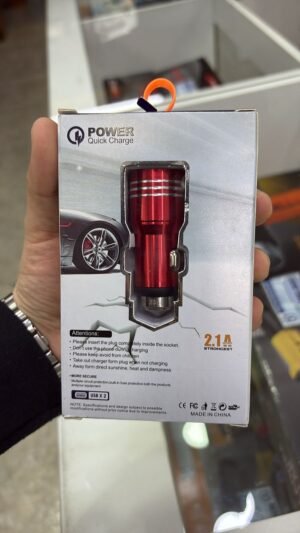 CARGADOR PARA AUTO 2.1A TIME