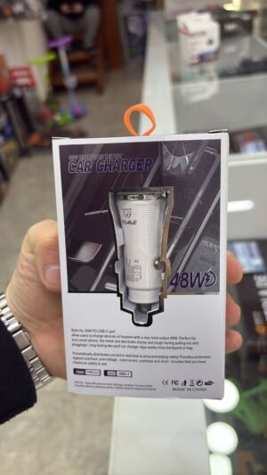 CARGADOR PARA AUTO 1 USB 48W TIME