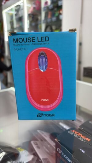 MOUSE LED CON CABLE NOGA