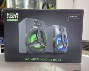 PARLANTES LED PARA COMPUTADORA NOGA PARTY
