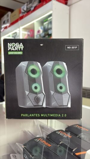PARLANTES LED PARA COMPUTADORA NOGA PARTY