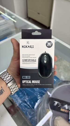 MOUSE HIKARI COLOR NEGRO