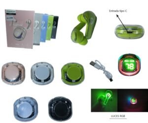 AURICULARES ULTRAPODS COLORES