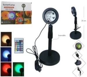 lampara de atardecer