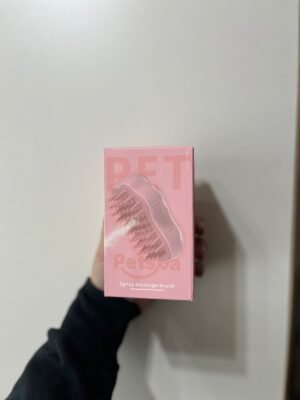 cepillo para baño mascotas de huella