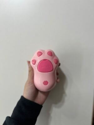 cepillo para baño mascotas de huella