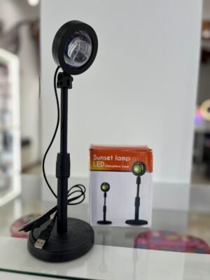 lampara de atardecer